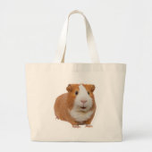 rode cavia grote tote bag (Voorkant)