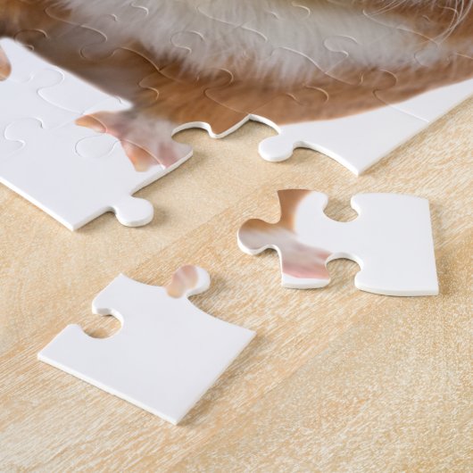 rode cavia legpuzzel (Zijkant)