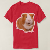 rode cavia t-shirt (Design voorkant)