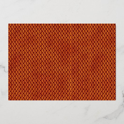 Rode Chanoeka Kaarsen Vrede Liefde Licht Echt Goud Folie Feestdagenkaart (Achterkant)