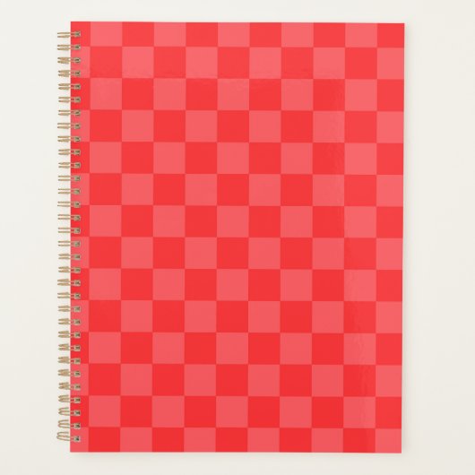 Rode check planner (Voorkant)