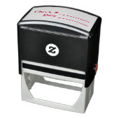 Rode cheque #, Datum Zelfinktende Stempel (Product)