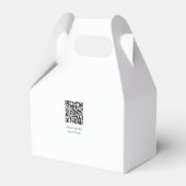 rode Cherry groene boog naam datum toevoegen baby  Bedankdoosjes (Achterkant)