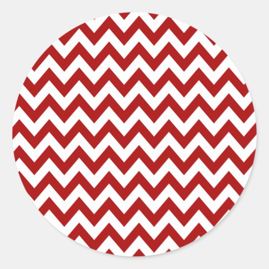 Rode Chevron Stickers (Voorkant)