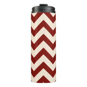 Rode Chevron van Schuur Thermosbeker