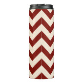 Rode Chevron van Schuur Thermosbeker (Achterkant)