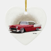  Rode Chevy Coupe Keramisch Ornament (Voorkant)