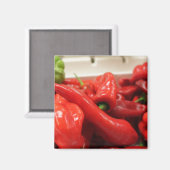 rode chili peper magneet, keuken, magneet (Voorkant / Achterkant)