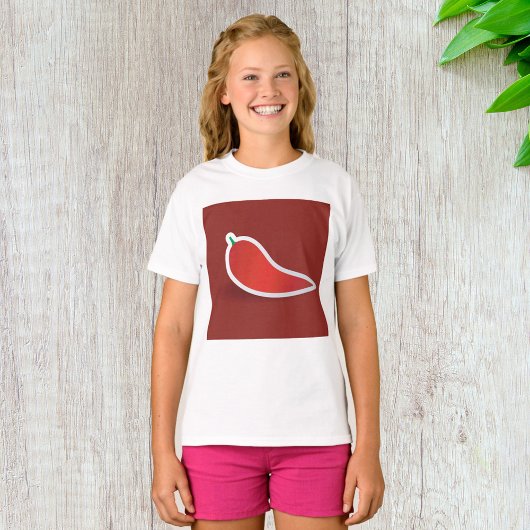 Rode Chilipeper T-shirt