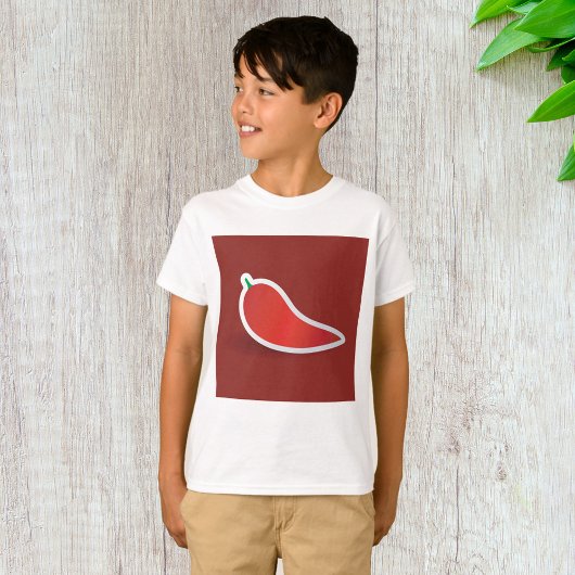 Rode Chilipeper T-shirt