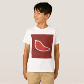Rode Chilipeper T-shirt (Voorkant volledig)