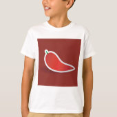 Rode Chilipeper T-shirt (Voorkant)