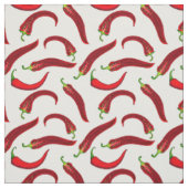 rode chilipepers  stof (Swatch)