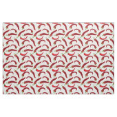 rode chilipepers  stof (Fat Quarter)