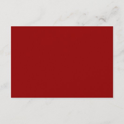 Rode Chinese bruiloft sneeuwvlok details Informatiekaartje (Achterkant)