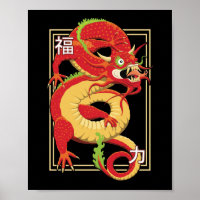 Rode Chinese draak