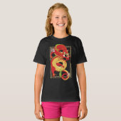 Rode Chinese Draak T-Shirt (Voorkant volledig)