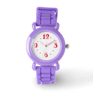 rode cijfers horloge