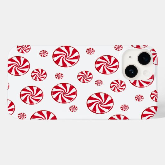 Rode cirkel Case-Mate iPhone case (Achterkant (horizontaal))