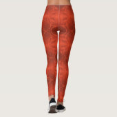 rode cirkel leggings (Achterkant)