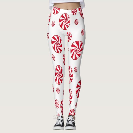 Rode cirkel leggings (Voorkant)