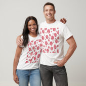 Rode cirkel t-shirt (Unisex)