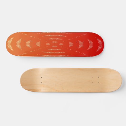 Rode Cobra - - Gepersonaliseerd Persoonlijk Skateboard (Horizontaal)