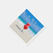 Rode cocktail bij het Zee Foto Servet (Hoek)