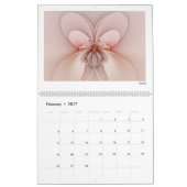 Rode Collectie Abstracte fractals 2026 Kalender (Feb 2017)