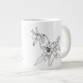 Rode Columbine - Aquilegia canadensis - Inheems Grote Koffiekop (Voorkant rechts)