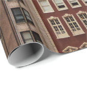 RODE CONCRETE HOOGSE BOUW CADEAUPAPIER (Rol Hoek)