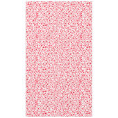 Rode Confetti Harten Patroon Tafelkleed (Voorkant)