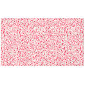 Rode Confetti Harten Patroon Tafelkleed (Voorkant (Horizontaal))