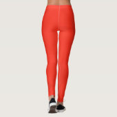 Rode, coole, trendy, moderne, eenvoudige geometris leggings (Achterkant)