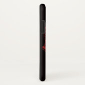 Rode Crackhead Schedel Case-Mate iPhone Case (Achterkant / rechts)