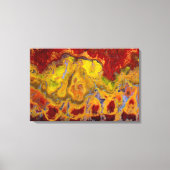 Rode Crayola Jasper Canvas Afdruk (Voorkant)