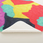 Rode creaties sherpa deken (3/4)