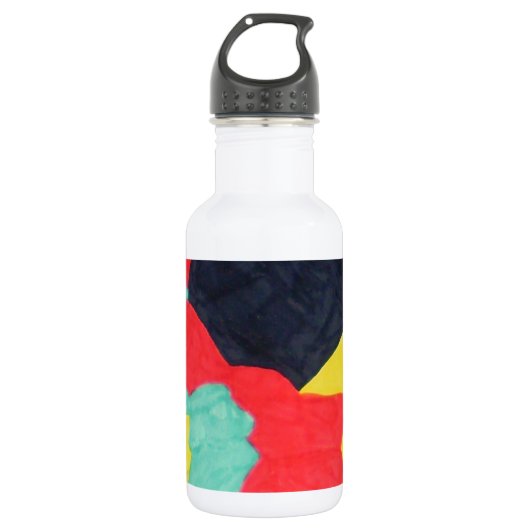Rode Creaturen Waterfles (Voorkant)