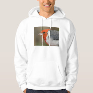 Rode Crested Kardinaal Hoodie