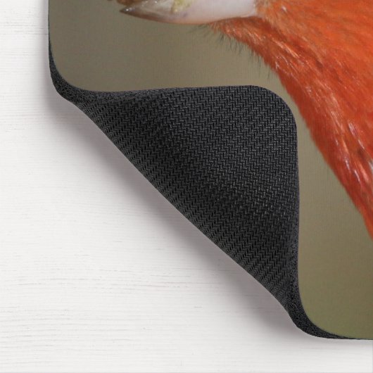 Rode Crested Kardinaal Muismat (Hoek)