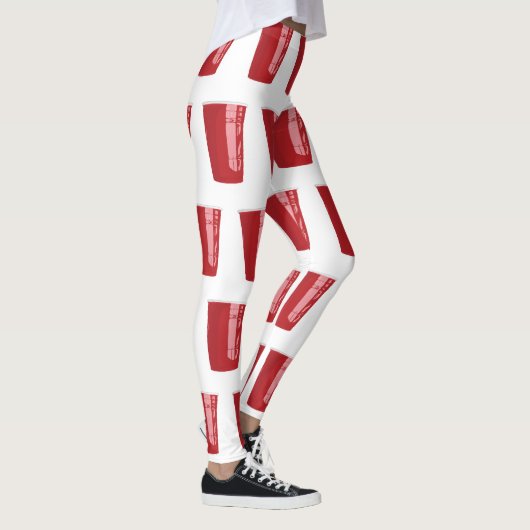 Rode Cup Beer Pong Leggings (Rechts)