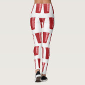 Rode Cup Beer Pong Leggings (Achterkant)