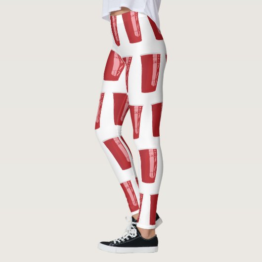 Rode Cup Beer Pong Leggings (Links)