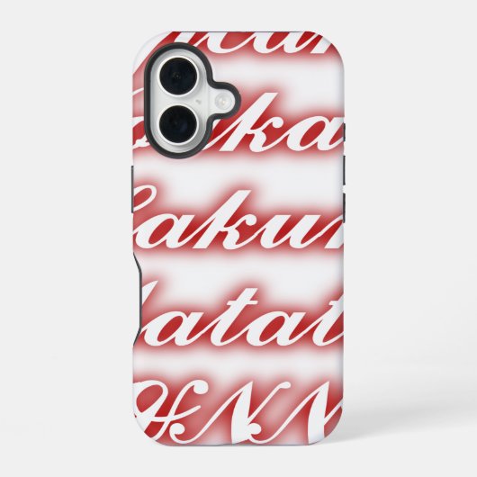 Rode Cupcakes Vodka Hakuna Matata GRAPPIG. iPhone 16 Hoesje (Achterkant)
