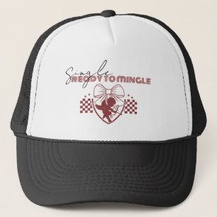 Rode Cupid Singles Valentijnsdagfeest  Trucker Pet