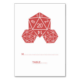 Rode D20-desktop Kaart