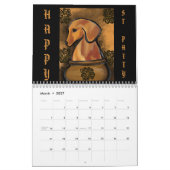 Rode Dachshond Kalender (Mar 2027)