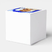 Rode Dachshund Engel Bedankdoosjes (Achterkant)