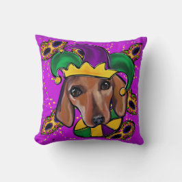 RODE DACHSHUND    KUSSEN