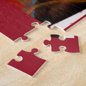 Rode Dachshund Legpuzzel (Zijkant)